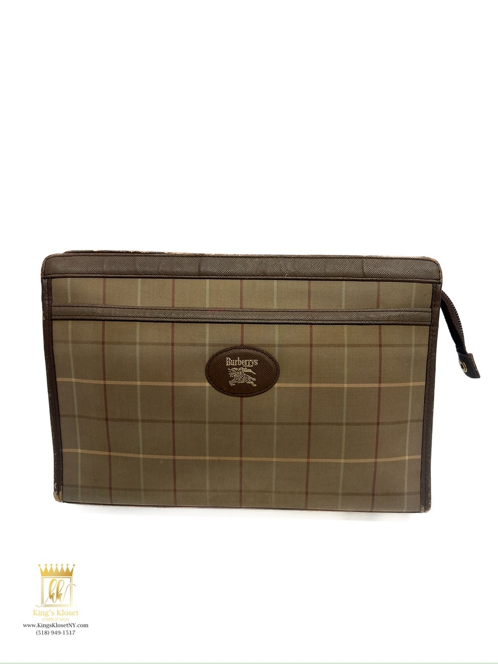 Burberry vintage clutch